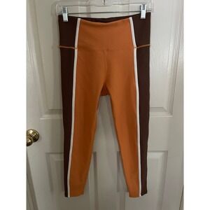 BCBG Paris‎ Orange and Brown Leggings